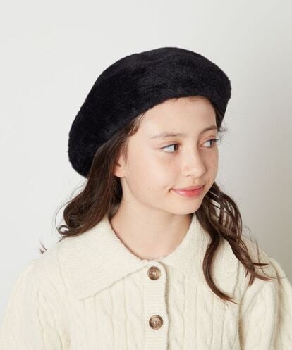 KG7AV21029 a.v.v KIDS [KIDS]シャギーべレー帽