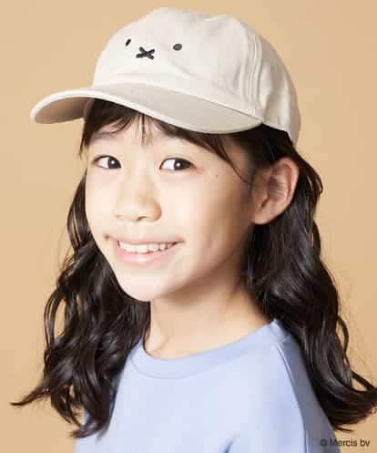 KG7FM31029  [KIDS]【数量限定】ミッフィーフェイスシシュウキャップ