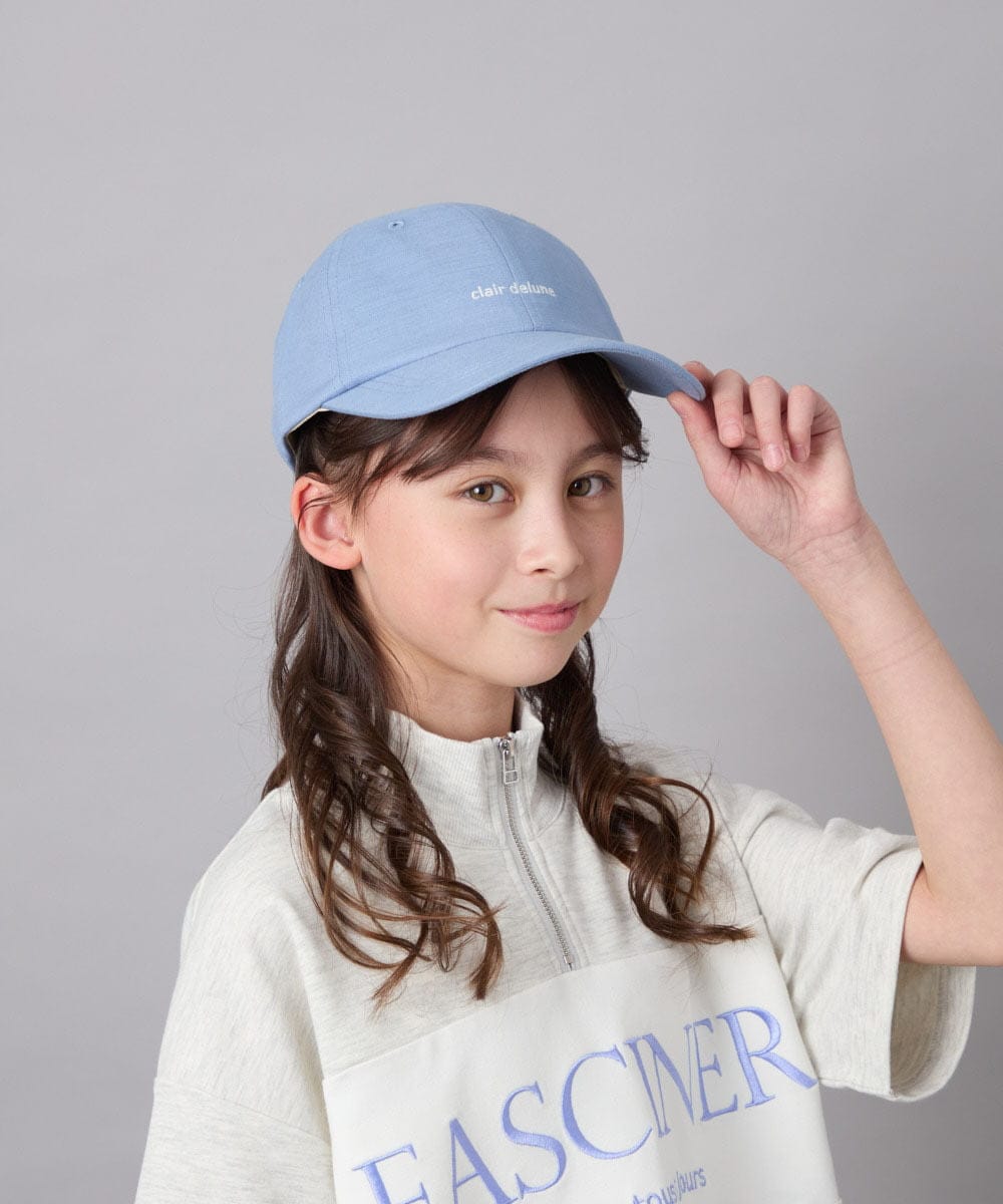 KG7GA01029 a.v.v KIDS(アー・ヴェ・ヴェ) [KIDS]バックリボンキャップ ライトブルー