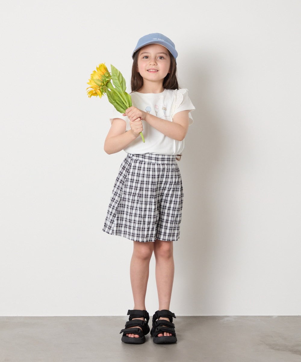 KG7GA01029 a.v.v KIDS(アー・ヴェ・ヴェ) [KIDS]バックリボンキャップ ライトブルー