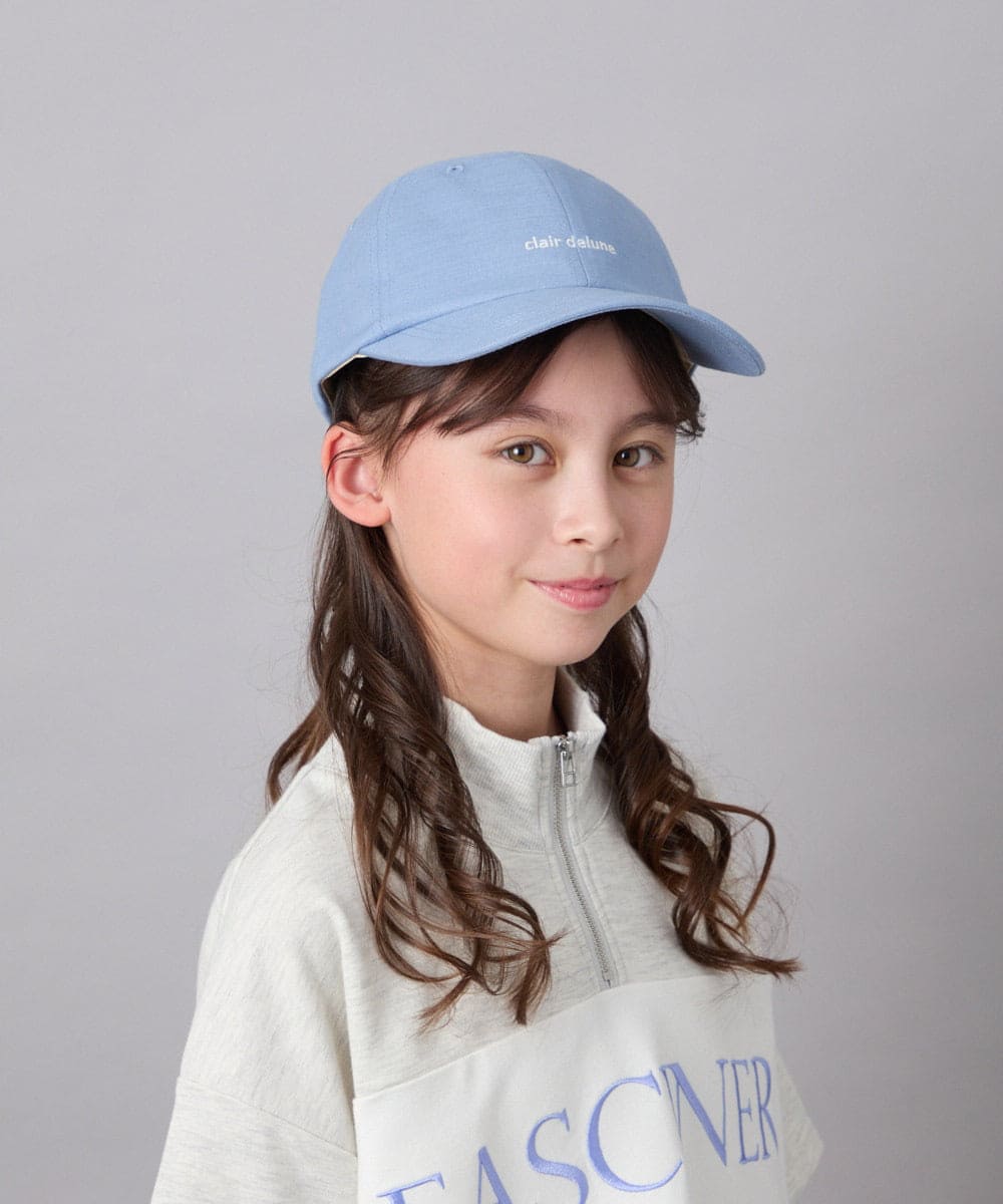 KG7GA01029 a.v.v KIDS(アー・ヴェ・ヴェ) [KIDS]バックリボンキャップ ライトブルー