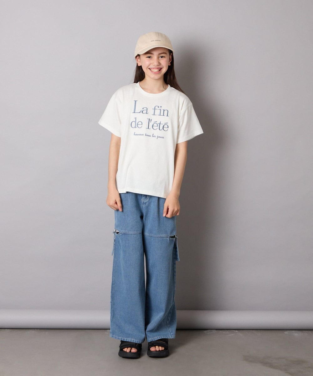 KG7GA01029 a.v.v KIDS(アー・ヴェ・ヴェ) [KIDS]バックリボンキャップ ライトブルー