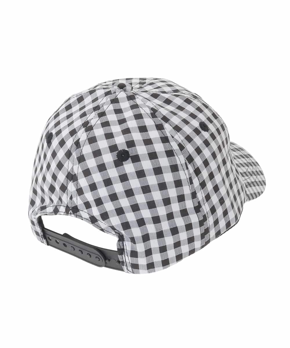 KG7GD11029 a.v.v KIDS(アー・ヴェ・ヴェ) [KIDS]ギンガムチェックキャップ ブラック