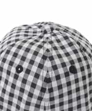 KG7GD11029 a.v.v KIDS(アー・ヴェ・ヴェ) [KIDS]ギンガムチェックキャップ ブラック