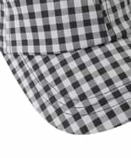 KG7GD11029 a.v.v KIDS(アー・ヴェ・ヴェ) [KIDS]ギンガムチェックキャップ ブラック