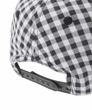 KG7GD11029 a.v.v KIDS(アー・ヴェ・ヴェ) [KIDS]ギンガムチェックキャップ ブラック