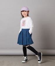 KG7GV20029 a.v.v KIDS(アー・ヴェ・ヴェ) [KIDS]ロゴキャップ ラベンダー