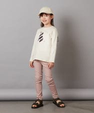 KG7GV20029 a.v.v KIDS(アー・ヴェ・ヴェ) [KIDS]ロゴキャップ ラベンダー