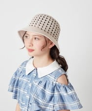 KG7GV30039 a.v.v KIDS(アー・ヴェ・ヴェ) [KIDS]サーモハット ベージュ