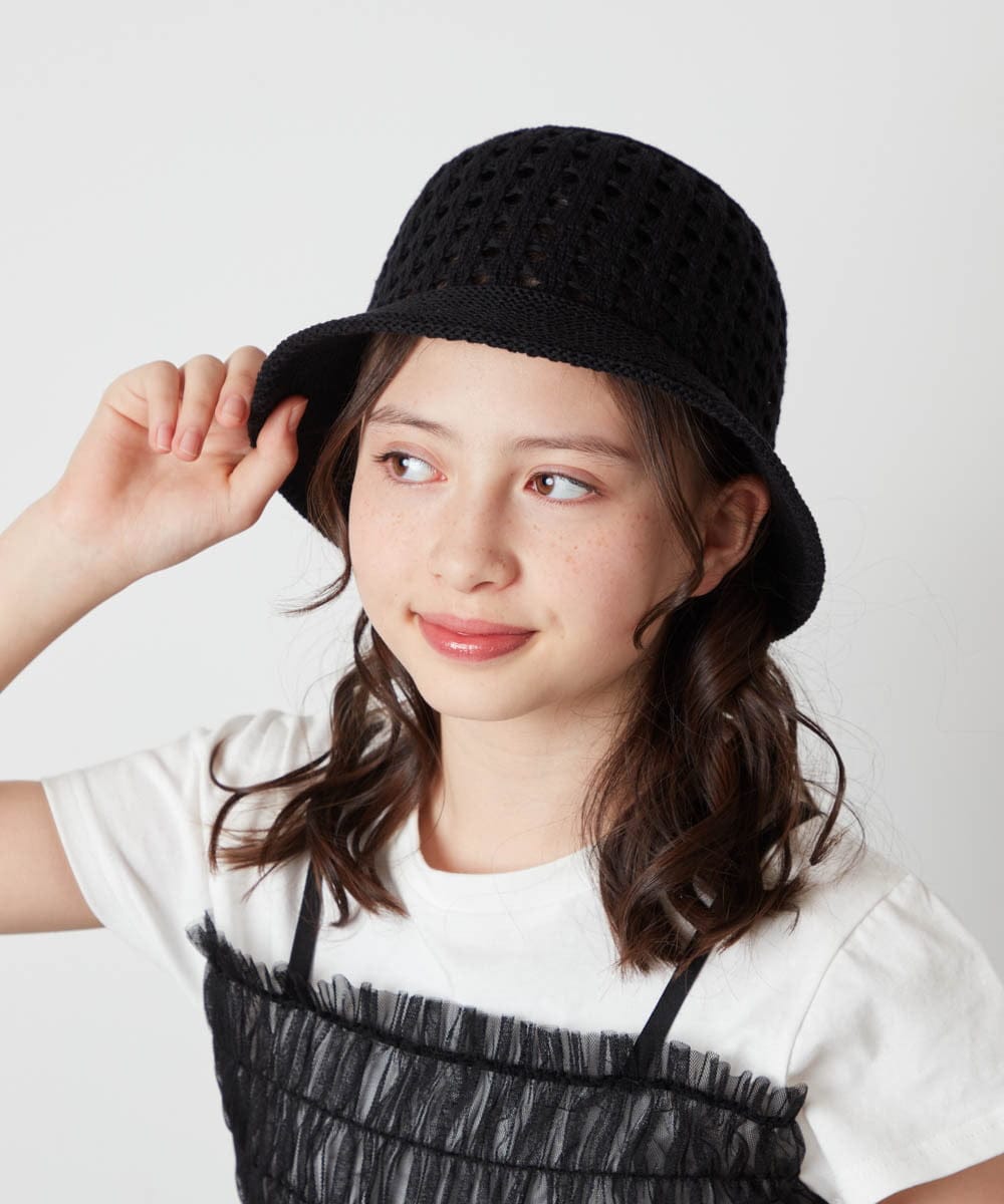 KG7GV30039 a.v.v KIDS(アー・ヴェ・ヴェ) [KIDS]サーモハット ブラック
