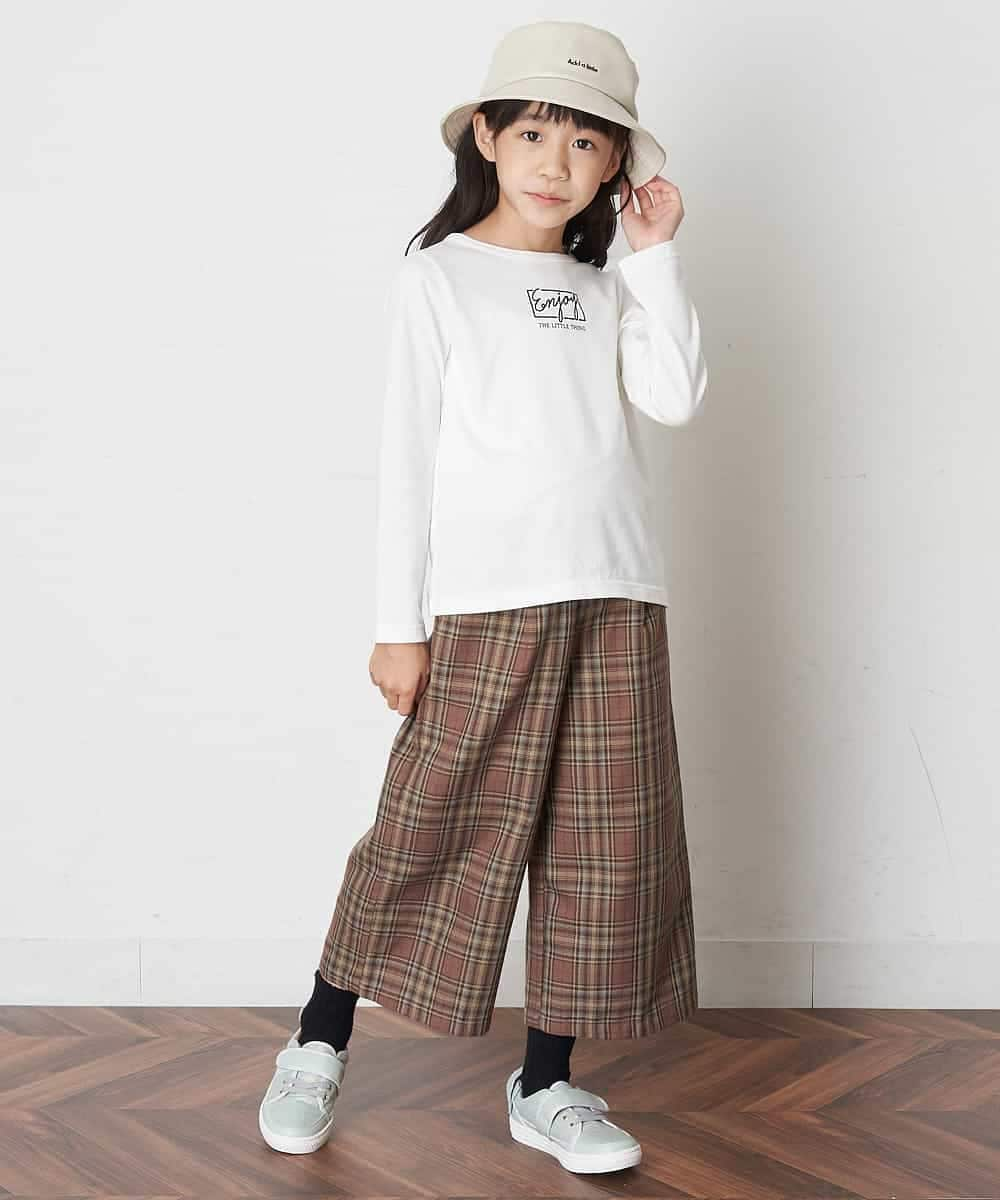 KG7JM01024 a.v.v KIDS(アー・ヴェ・ヴェ) [KIDS]フェイクレザーバケットハット ブラック