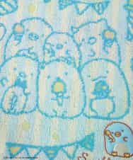 KG9GN45005 a.v.v KIDS(アー・ヴェ・ヴェ) [KIDS]【数量限定】すみっコぐらし アイスクリームパーティーミニタオル ライトブルー