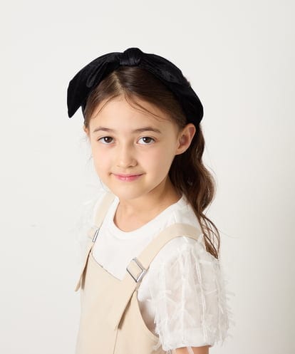KGHAD01014 a.v.v KIDS [KIDS]ベロアリボンカチューシャ