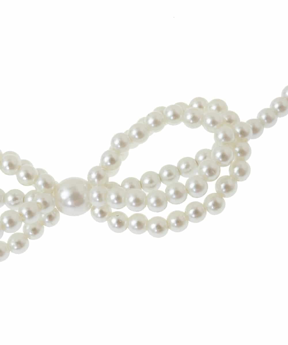 KGHCA02016 a.v.v KIDS(アー・ヴェ・ヴェ) [KIDS]パール調カチューシャ アイボリー