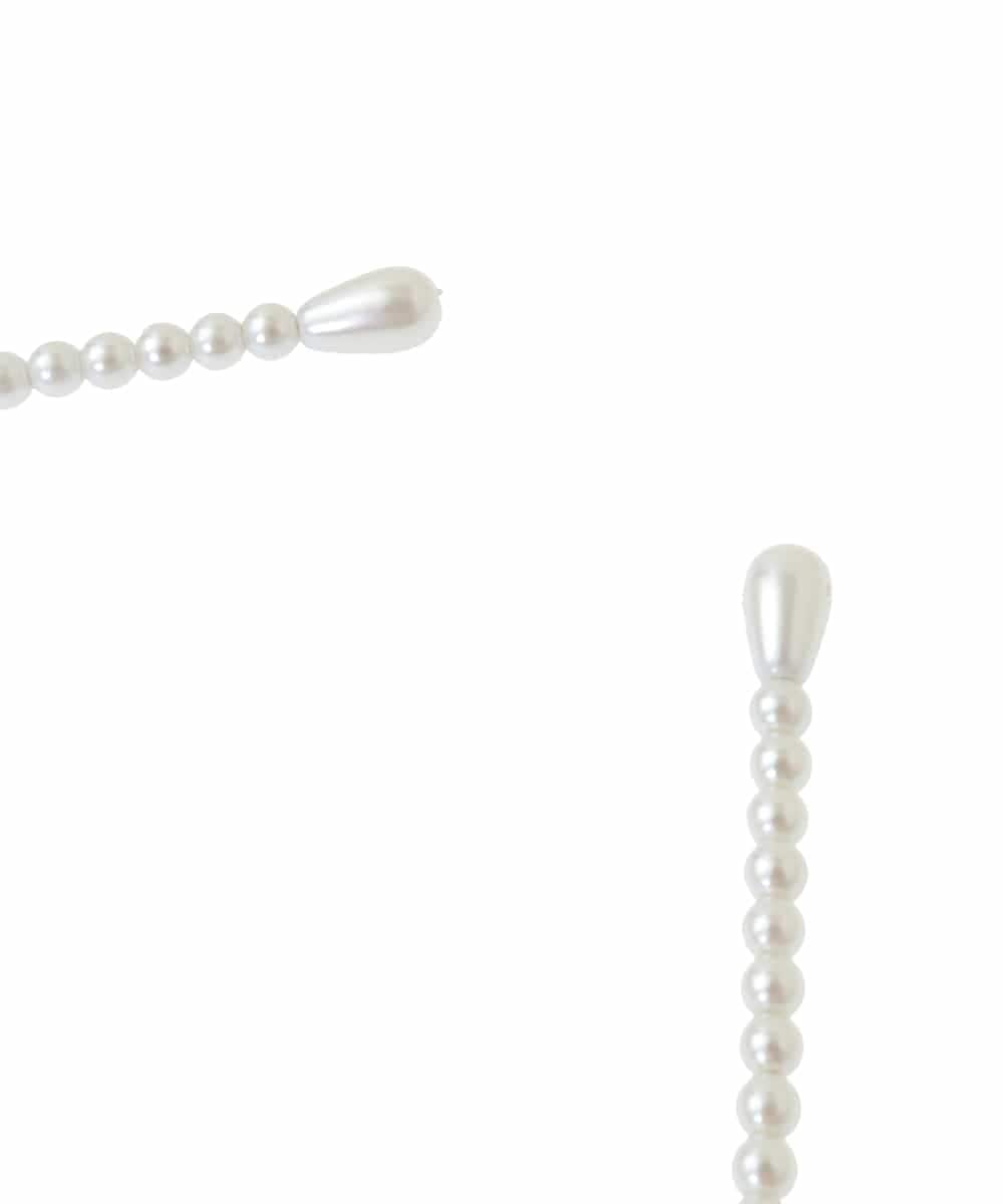 KGHCA02016 a.v.v KIDS(アー・ヴェ・ヴェ) [KIDS]パール調カチューシャ アイボリー