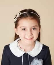 KGHCD31016 a.v.v KIDS(アー・ヴェ・ヴェ) [KIDS]パール調カチューシャ アイボリー