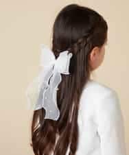 KGHCD33014 a.v.v KIDS(アー・ヴェ・ヴェ) [KIDS]シアーリボンポニー ホワイト