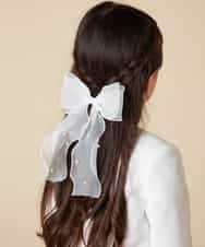 KGHCD33014 a.v.v KIDS(アー・ヴェ・ヴェ) [KIDS]シアーリボンポニー ホワイト