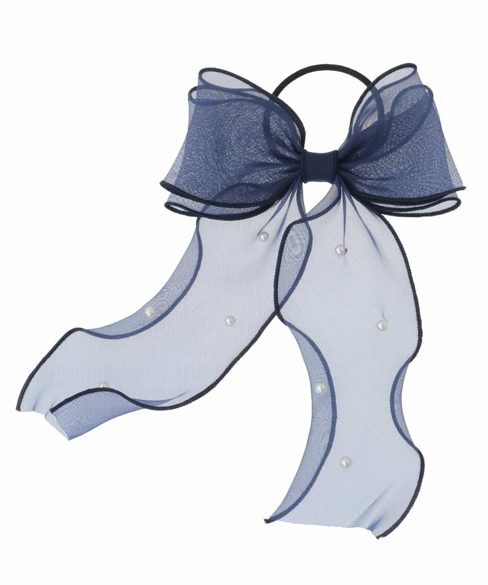 KGHCD33014 a.v.v KIDS(アー・ヴェ・ヴェ) [KIDS]シアーリボンポニー ホワイト