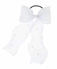 KGHCD33014 a.v.v KIDS(アー・ヴェ・ヴェ) [KIDS]シアーリボンポニー ホワイト