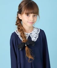KGHCG03013 a.v.v KIDS(アー・ヴェ・ヴェ) [KIDS][セレモニー]パールリボンポニー ブラック