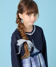 KGHCG04012 a.v.v KIDS(アー・ヴェ・ヴェ) [KIDS][セレモニー]シアーリボンポニー ライトグレー