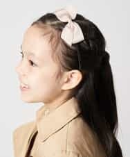 KGHCM01009 a.v.v KIDS(アー・ヴェ・ヴェ) [KIDS]グログランリボンカチューシャ ベージュ