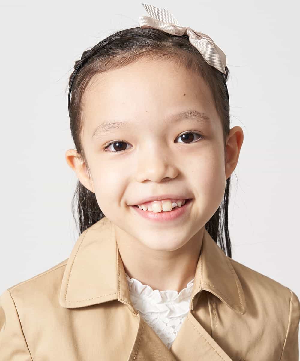 KGHCM01009 a.v.v KIDS(アー・ヴェ・ヴェ) [KIDS]グログランリボンカチューシャ ライトグレー