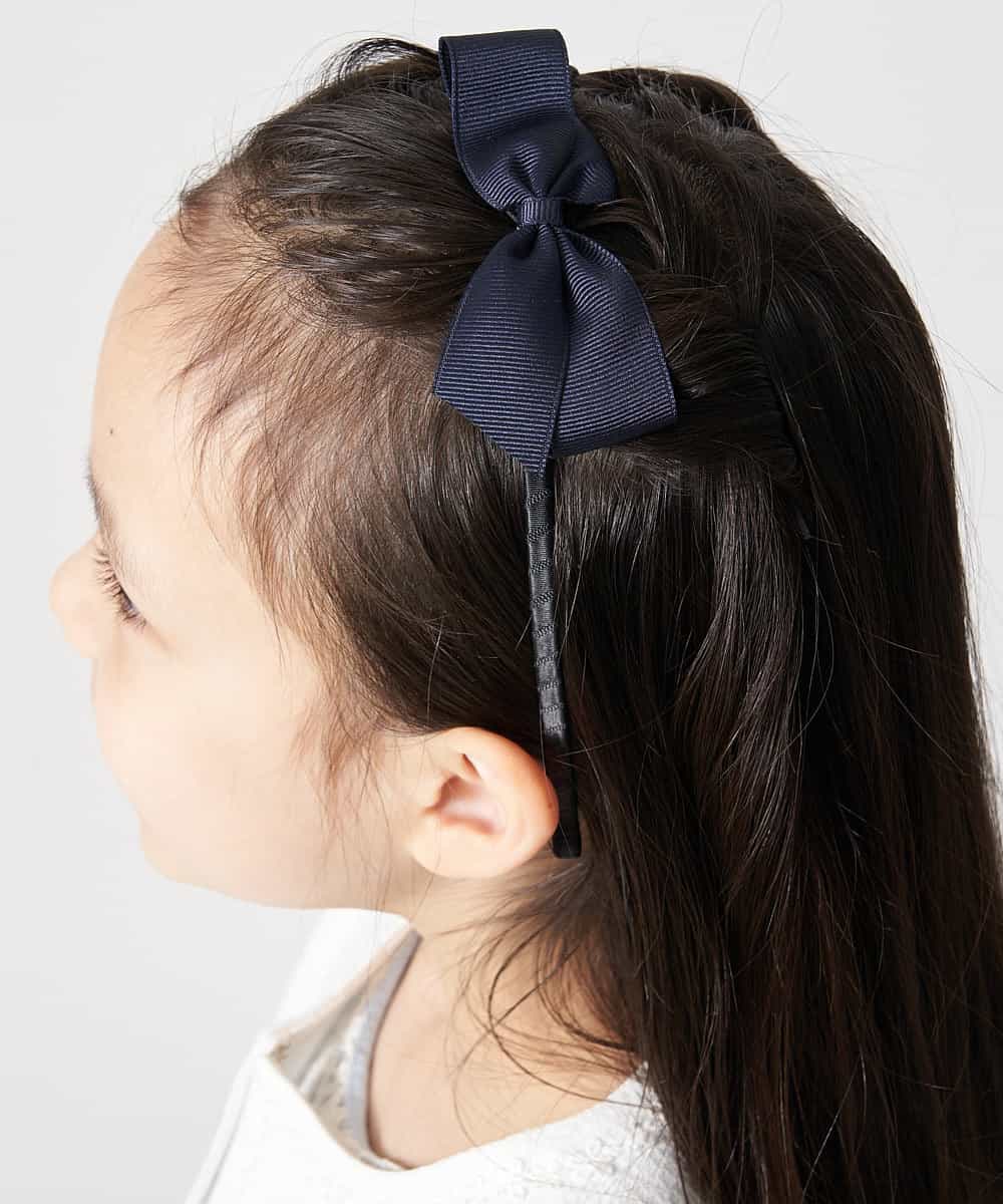 KIDS]グログランリボンカチューシャ(ヘアアクセサリー) | a.v.v KIDS