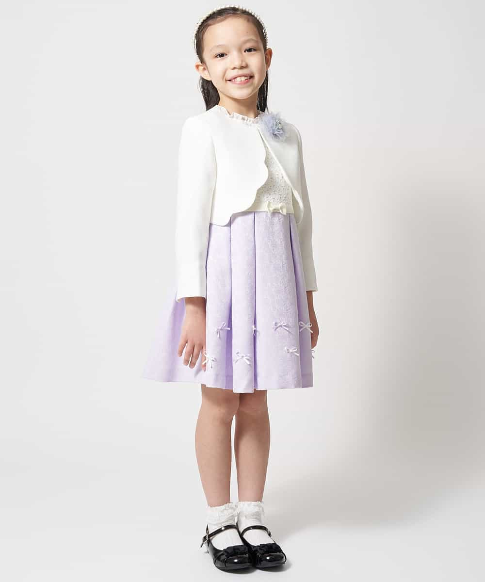 KGHCM02009 a.v.v KIDS(アー・ヴェ・ヴェ) [KIDS]パールチョウカチューシャ ホワイト