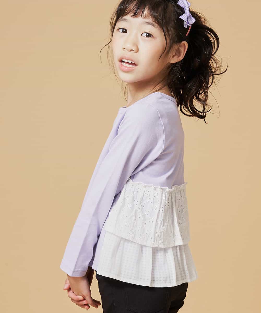 KGHCM14006 a.v.v KIDS(アー・ヴェ・ヴェ) [KIDS]リボンクリップ ライトブルー