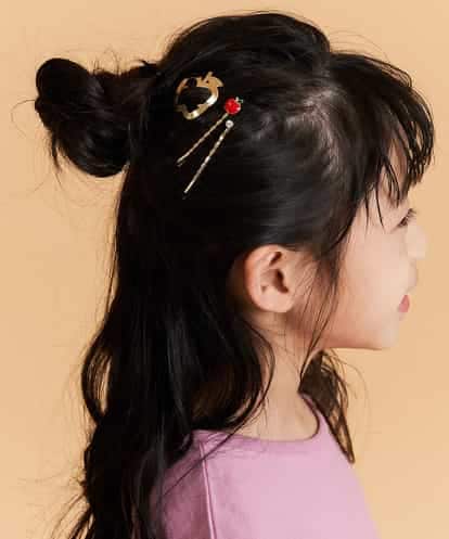 KGHFM15007  [KIDS]フルーツヘアピン3SET