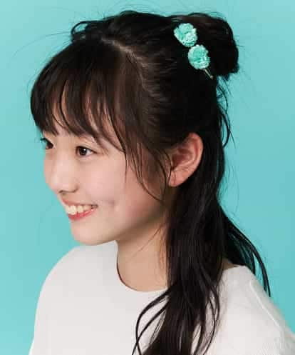 KGHFM16009 a.v.v KIDS [KIDS]フラワーパッチンピン2SET