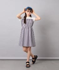 KGHGD10014 a.v.v KIDS(アー・ヴェ・ヴェ) [KIDS]リボンカチューシャ ネイビー