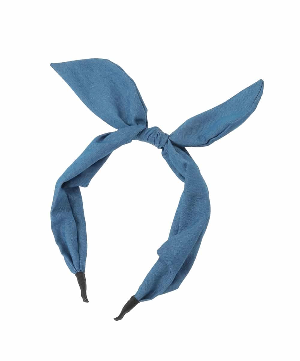 KGHGD10014 a.v.v KIDS(アー・ヴェ・ヴェ) [KIDS]リボンカチューシャ ネイビー