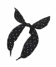 KGHGD10014 a.v.v KIDS(アー・ヴェ・ヴェ) [KIDS]リボンカチューシャ ブラック