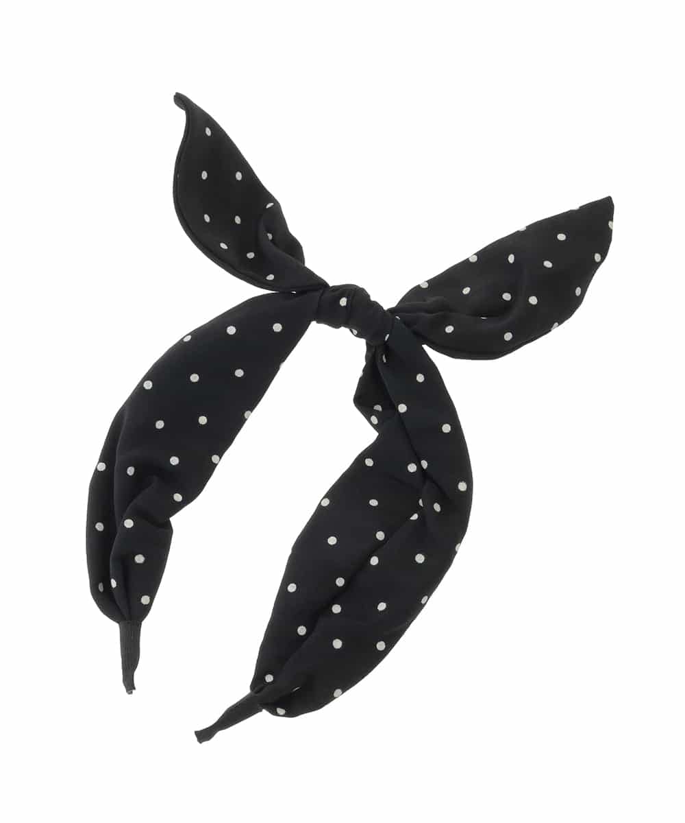 KGHGD10014 a.v.v KIDS(アー・ヴェ・ヴェ) [KIDS]リボンカチューシャ ブラック