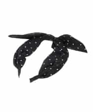 KGHGD10014 a.v.v KIDS(アー・ヴェ・ヴェ) [KIDS]リボンカチューシャ ブラック