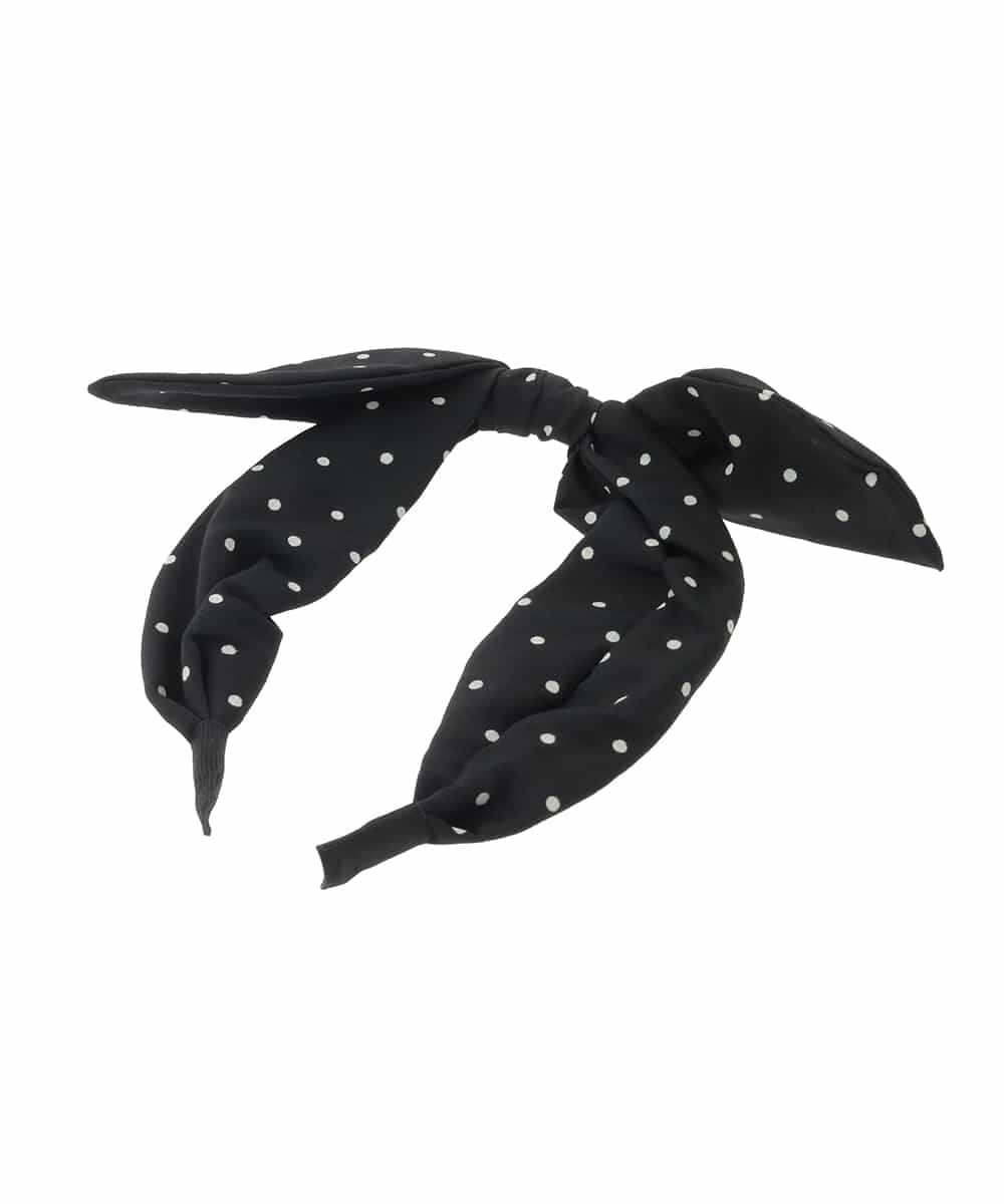 KGHGD10014 a.v.v KIDS(アー・ヴェ・ヴェ) [KIDS]リボンカチューシャ ブラック