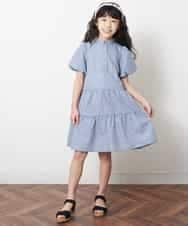 KGHGM23009 a.v.v KIDS(アー・ヴェ・ヴェ) [KIDS]ギャザーカチューシャ ピンク