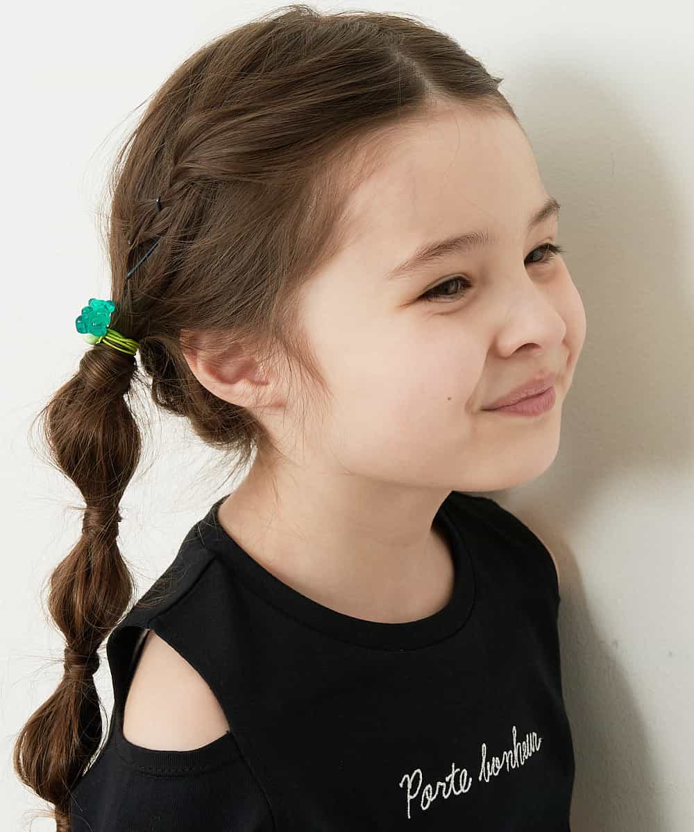 KIDS]くまさんヘアゴムセット(ヘアアクセサリー) | a.v.v KIDS(アー