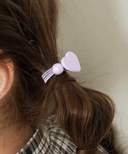 KGHGP24007 a.v.v KIDS [KIDS]ハートヘアゴムセット