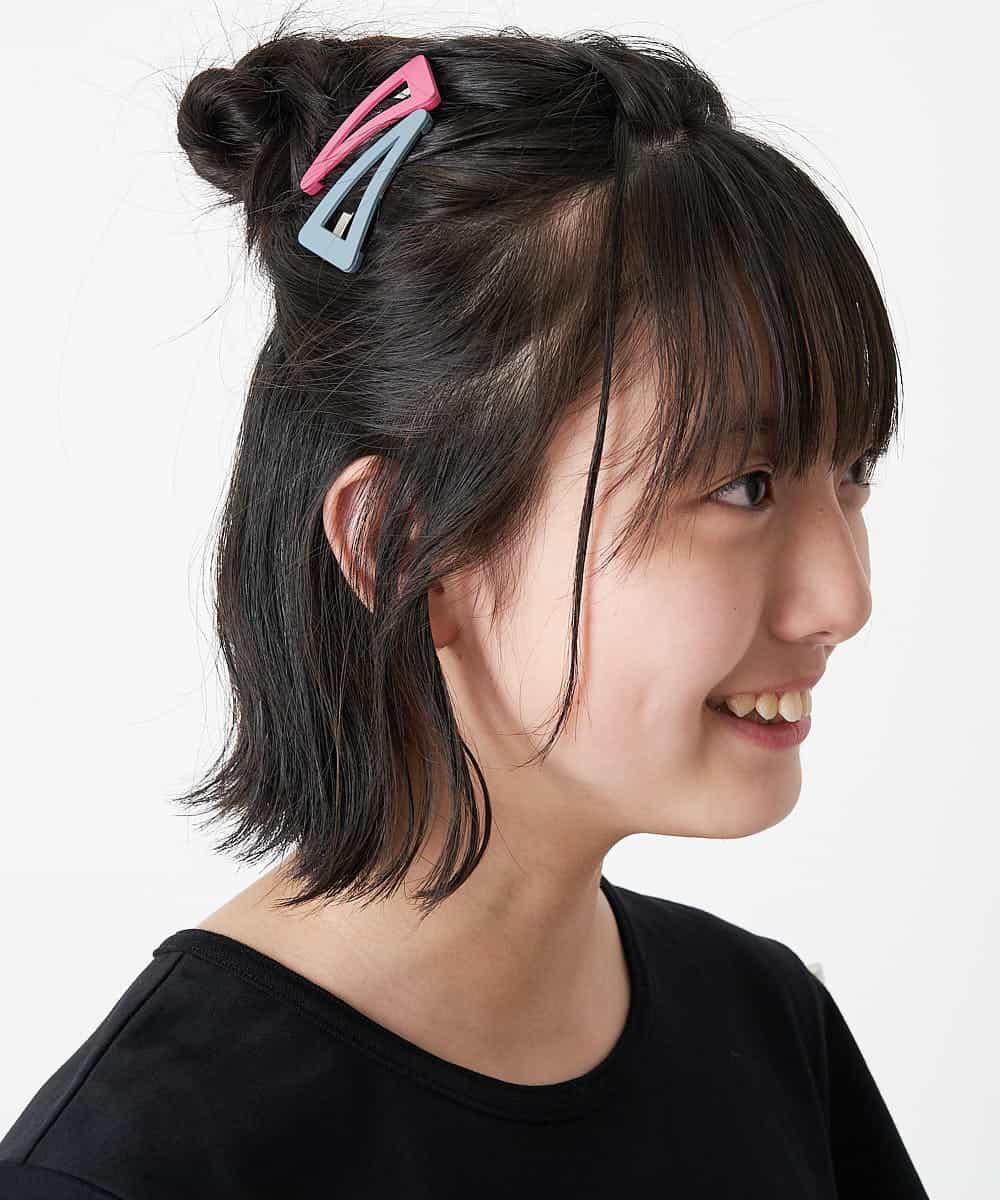 KIDS]【2個セット】サンカクヘアピン(ヘアアクセサリー) KIDS(アー・ヴェ・ヴェ)｜イトキンオンラインストア