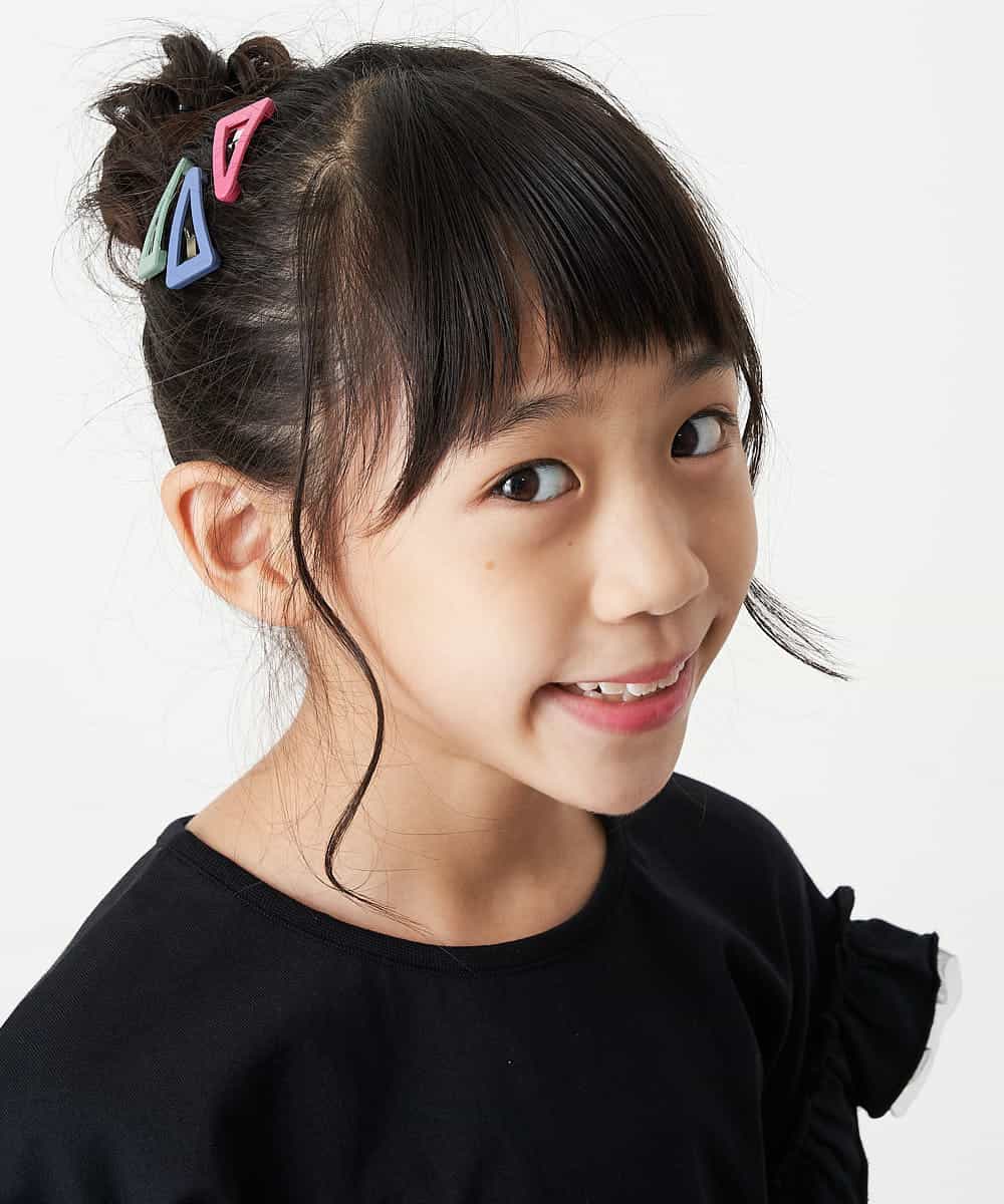 KIDS]【3個セット】サンカクヘアピン(ヘアアクセサリー) | a.v.v KIDS(アー・ヴェ・ヴェ)｜イトキンオンラインストア