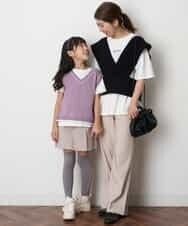 KGHJM02014 a.v.v KIDS(アー・ヴェ・ヴェ) [KIDS]フェイクレザーカチューシャ ブラウン