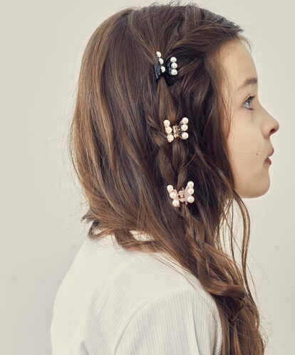 KGHJP50009 a.v.v KIDS [KIDS]ちょうちょヘアクリップ3Pセット