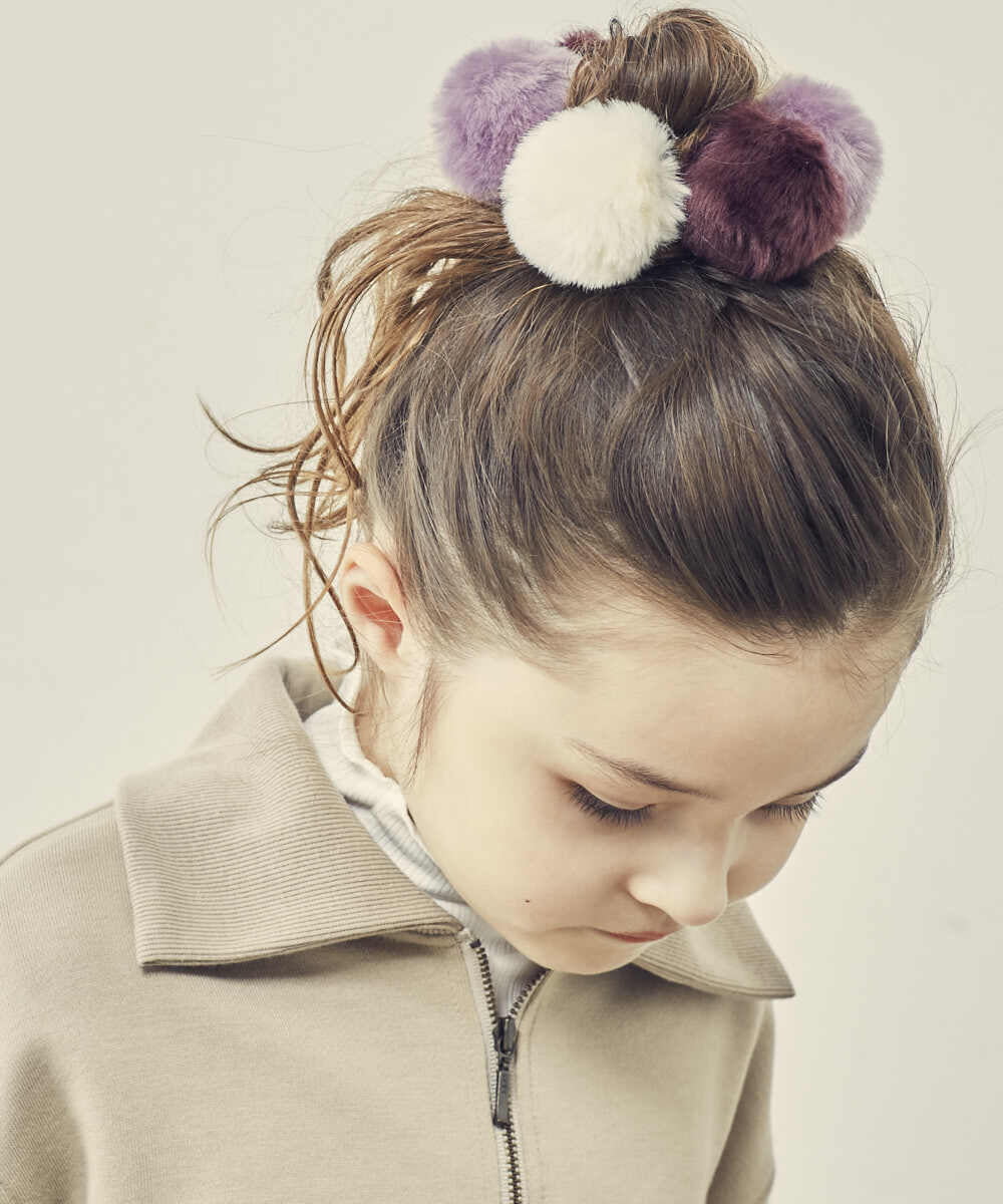 KIDS]ポンポンシュシュ(ヘアアクセサリー)　KIDS(アー・ヴェ・ヴェ)｜イトキンオンラインストア