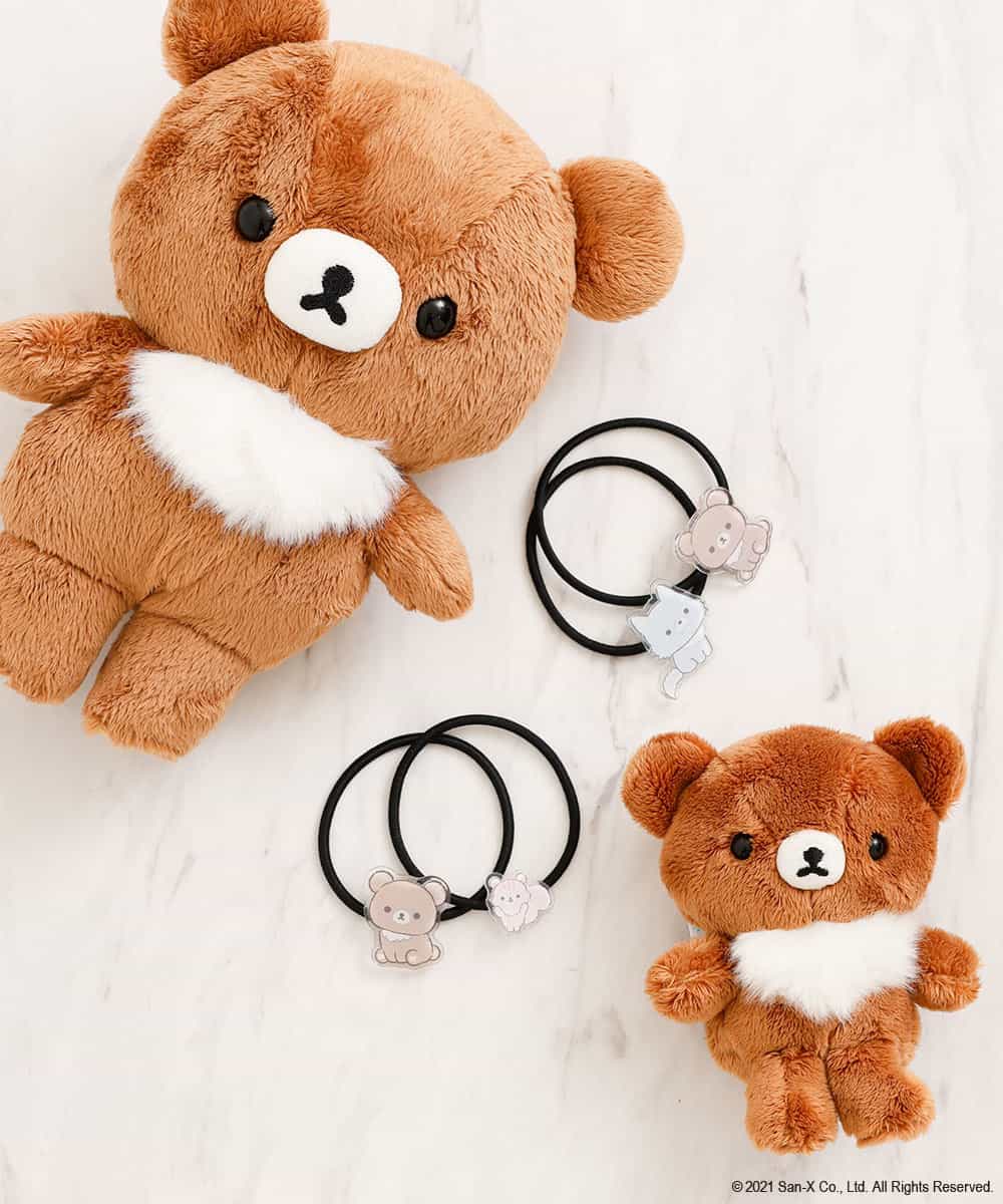 KGHLM10012 a.v.v KIDS(アー・ヴェ・ヴェ) [KIDS]【数量限定】チャイロイコグマヘアポニー ピンク