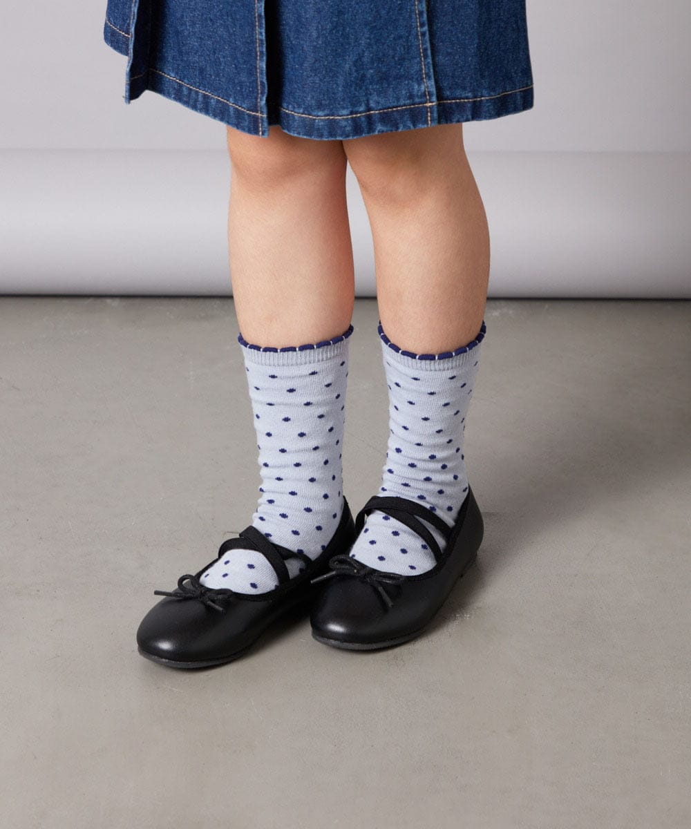 KGLAD01014 a.v.v KIDS(アー・ヴェ・ヴェ) [KIDS]【3点セット】スポーティーアソートソックス ライトブルー