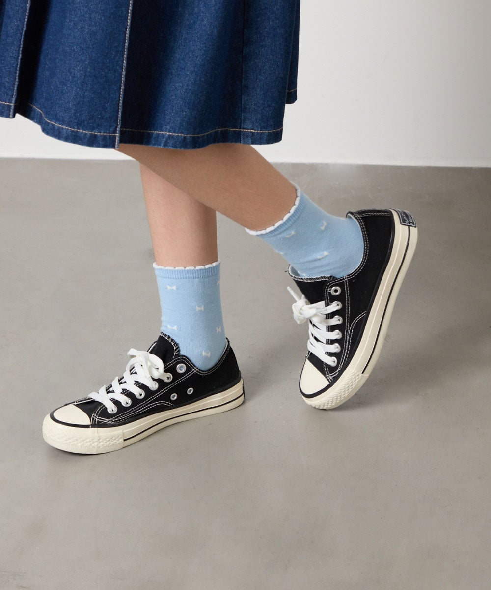 KGLAD02014 a.v.v KIDS(アー・ヴェ・ヴェ) [KIDS]【3点セット】キューティーアソートソックス ピンク